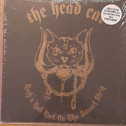 Head cat (Lemmy,motorhead)Riot on sunset strip lp.