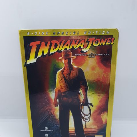 Indiana Jones og Krystallhodeskallens rike. Dvd