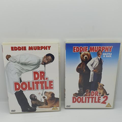Dr. Dolittle 1 og 2. Dvd