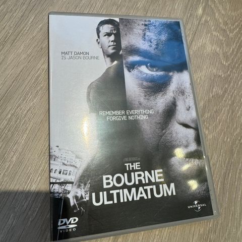 The bourne ultimatum DVD