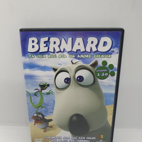 Bernard, på den øde øya og andre eventyr. Dvd