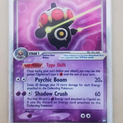 Pokemon kort - Claydol ex