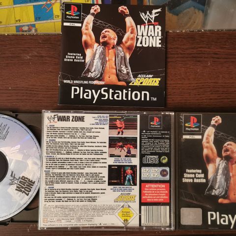 Playstation 1 - WWF: Warzone (CiB)