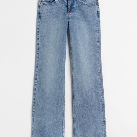 Low flared jeans