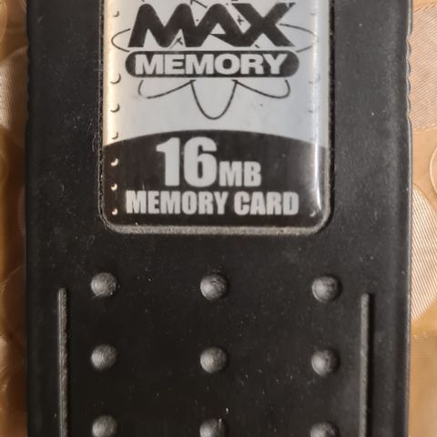 Playstation memory card/minnekort