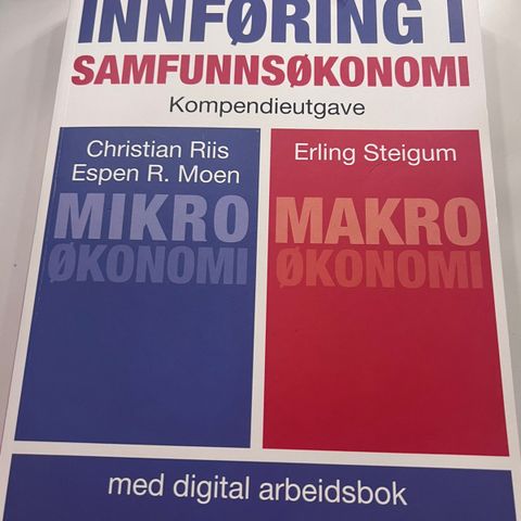 Innføring i samfunnsøkonomi