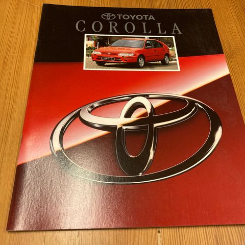 BILBROSJYRE - TOYOTA COROLLA - 1994