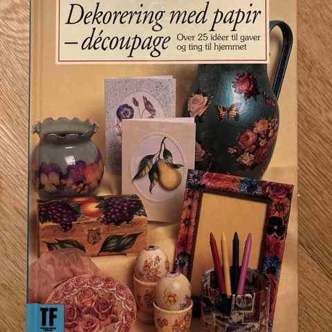 Dekorering med papir - découpage