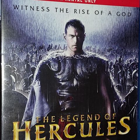 BLU RAY.THE LEGEND OF HERCULES.