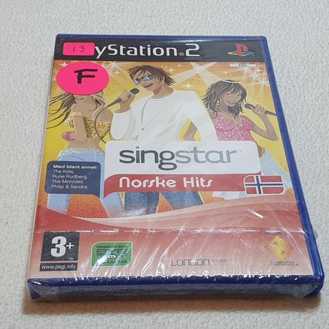 Singstar Norske Hits (Forseglet) - Playstation 2 (PS2)