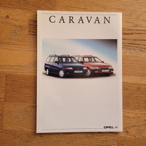 Brosjyre Opel Astra og Omega Caravan/Combo/Campo 1992