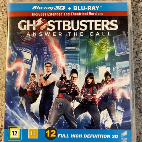 Ghostbusters - Answer the call 3D. Norsk tekst.