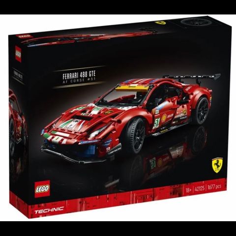 Lego Technic 42125 Ferrari 488