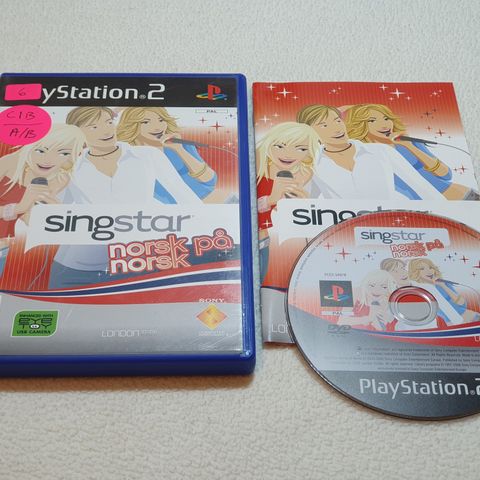 Singstar : Norsk på norsk - til Playstation 2 (PS2)