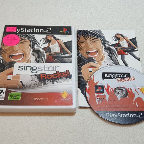 Singstar Rocks! til Playstation 2 (PS2)