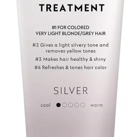 Four Reasons Toning Treatment Silver