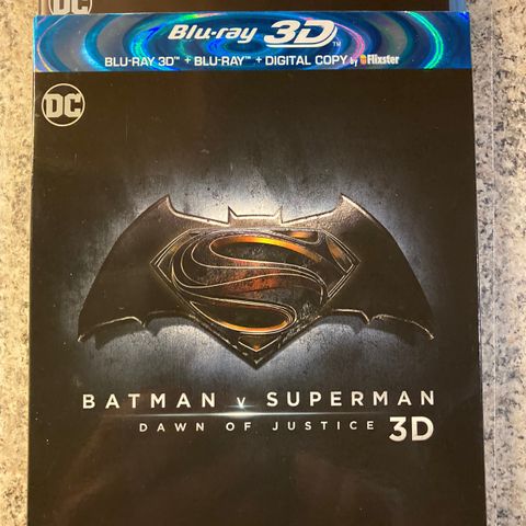 Batman v Superman 3D. Norsk tekst.