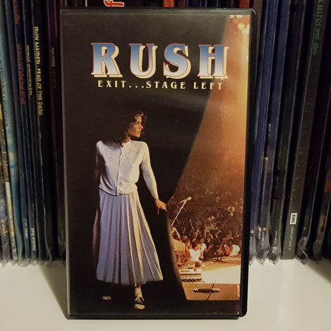 3 Rush VHS selges