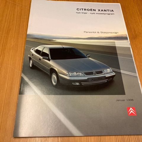 BILBROSJYRE - CITROËN XANTIA PERSONBIL & STASJONSVOGN - 1998