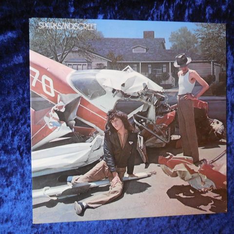 SPARKS - INDISCREET - HERLIG AMERIKANSK DUO 1975 - JOHNNYROCK