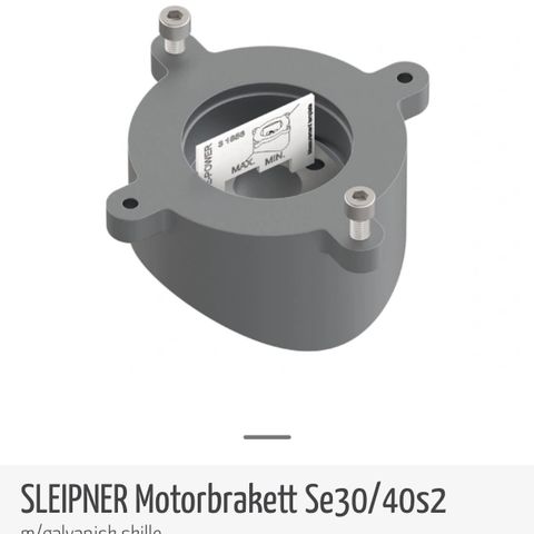 Motorbrakett Sleipner Side Power SE 30/40