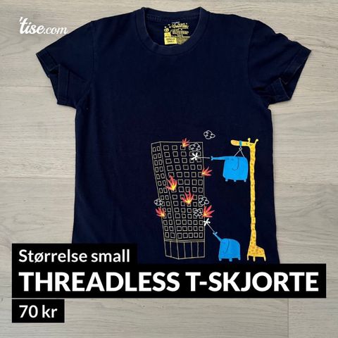 T-skjorte fra Threadless (str S)