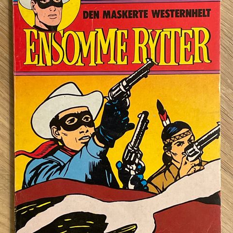 Den Maskerte Westernhelt Ensomme Rytter nr. 3 1977