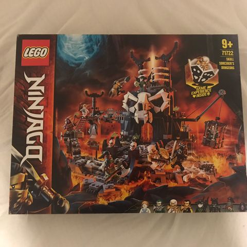 «Ny og åpnet» LEGO Ninjago Skull Sorcerer’s Dungeons 71722