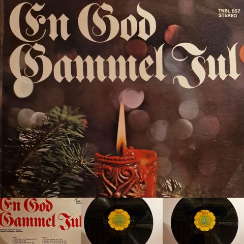 ERNA SKAUG OG FRANK WEYLERT/EN GOD GAMMEL JUL 1970 - VINTAGE/RETRO LP- (ALBUM)