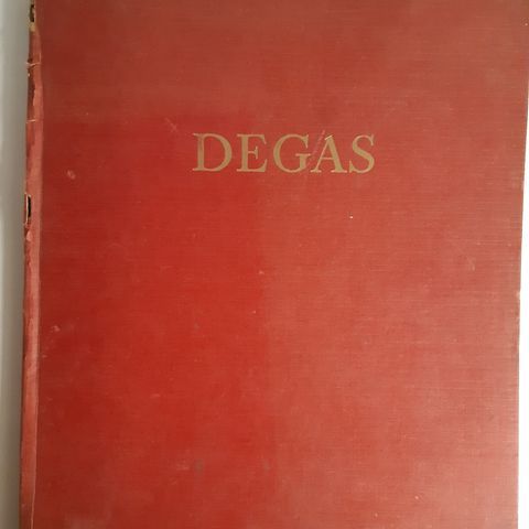 Edgar Degas by Camille Mauclair