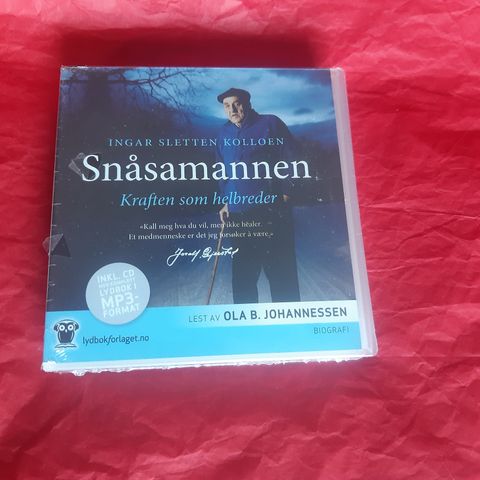 Snåsamannen: kraften som helbreder (CD-lydbok+mp3)