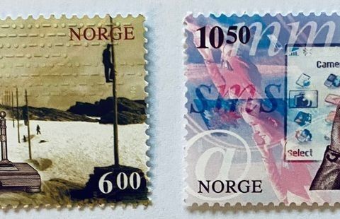 Norge 2005 Telegrafverket 150 år NK 1585-1586 Postfrisk