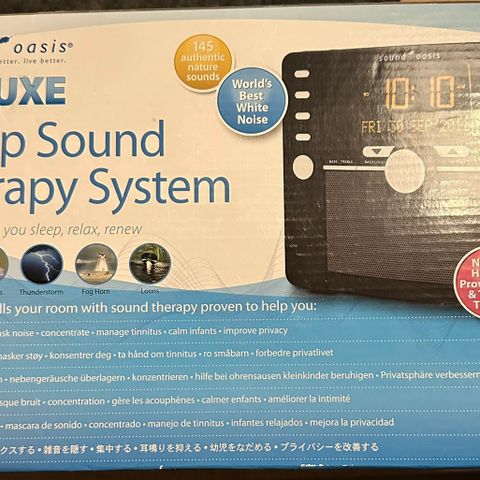 Deluxe Sleep Sound Therapy System