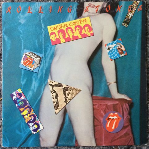The Rolling Stones - undercover 1983 (1A 064 1654361).  Kr. 200.-.