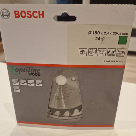 Bosch sagblad