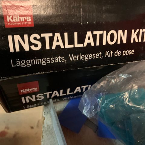 kahrs installation kit parkett