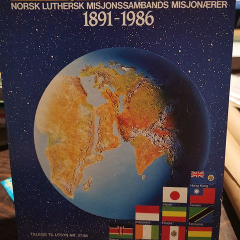 KR 20 NLM SINE MISJONÆRER 1891 TIL 1986 UTSYN 1986