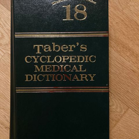 Taber's Cyclopedic Medical Dictionary