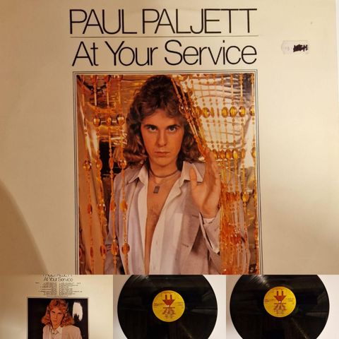 PAUL PALJETT /AT YOUR SERVICE 1978 - VINTAGE/RETRO LP-VINYL (ALBUM)