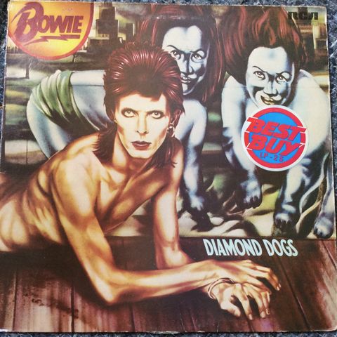 David Bowie - Diamond dogs -1981. Kr. 200