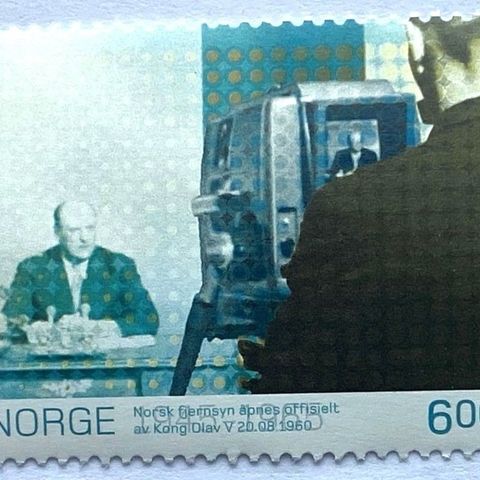 Norge 2005 Hundreårets øyeblikk - Åpning norsk fjernsyn NK 1573 Postfrisk