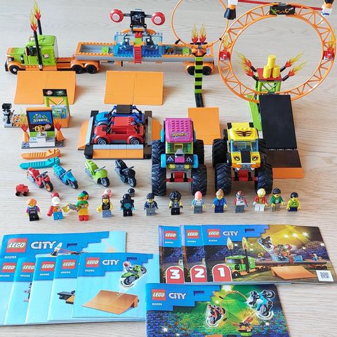 Lego City Stuntz 60294, 60295 og 60299