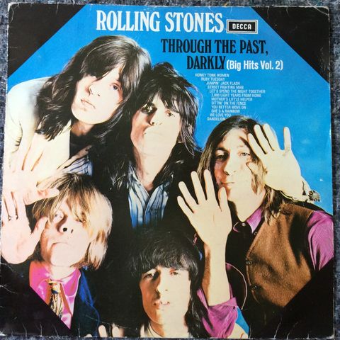 The Rolling Stones - Through The Past,  1969 (SKL 5019). kr. 200