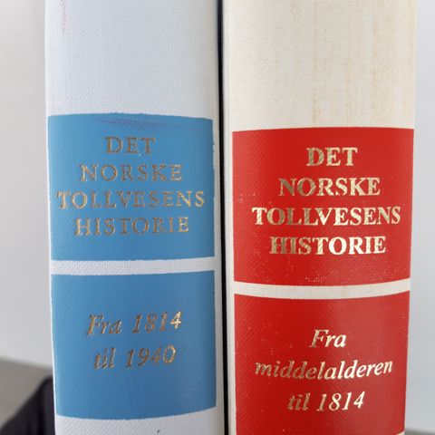 Det Norske Tollvesenet historie bind 1 og 2