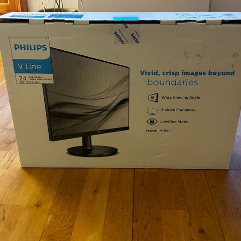 Phillips V Line 24” Full HD PC Skjerm