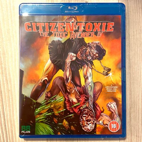 The Toxic Avenger IV Blu-ray (88 Films) - uåpnet