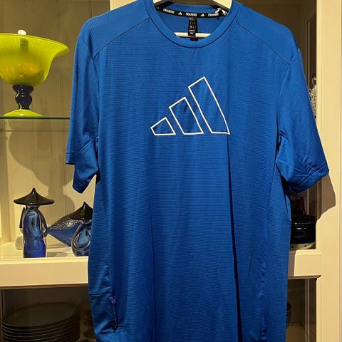 Adidas performance TI 3B TEE T- skjorte blå M/L