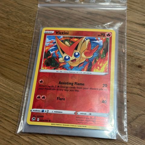 7 Pokemon Kort (Reverse Holo / Foil) fra nyere serier selges