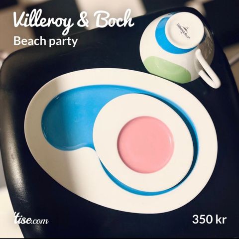 Villeroy & Boch, Beach Party - 3 deler