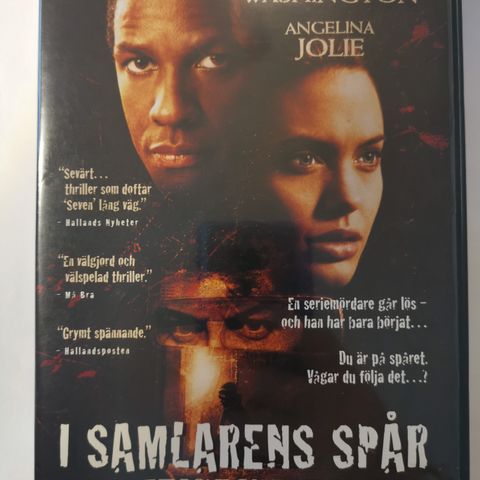 I Samlarens Spår (DVD 1999, The Bone Collector)